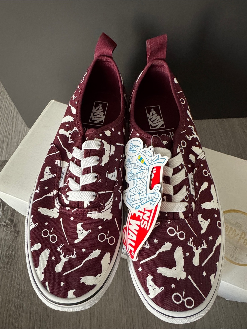 Vans Harry Potter Authentic Sneakers Size 5 Kids (6.5 Women’s) NIB